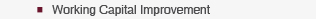 Working Capital Improvement
